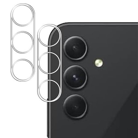 2-Pack Kameralinsskydd HD-Clear 0,3mm till Samsung Galaxy A55 5G