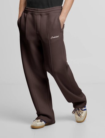 Prohibited Loose Sweatpants - Brown - XS