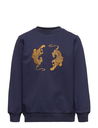 Tndavido Sweatshirt Navy The New