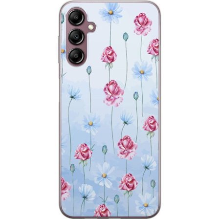 Kompatibelt Mobildeksel til Samsung Galaxy A14 5G Petal Reverie Sky Blue