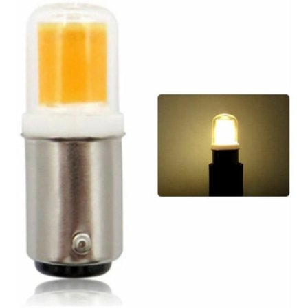 2 stk. LED-pærer AC220V 5W Halogenpære Erstatning for taklampe, Varmhvit + Kaldhvit