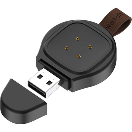 Reseförbar trådlös magnetisk USB-laddningsbas för smartwatch