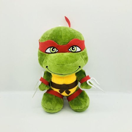 Ninja Turtles plysjdukke RØD 1 1