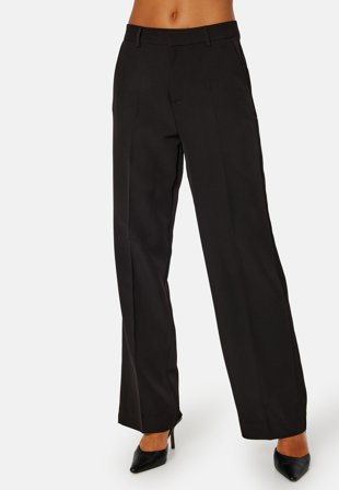 ONLY Lana-Berry Mid Clean Pant Black Klær