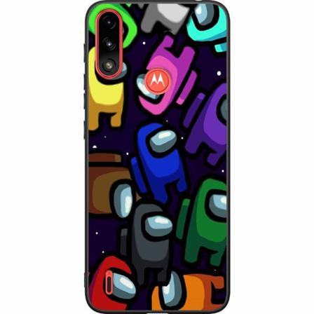 Motorola Moto E7i Power Svart Skal Among Us