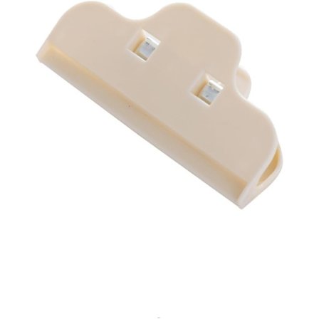 5 stk. Forseglingsclips til chips, brødclips til chipsposer, køkkenopbevaring til snacks, beige