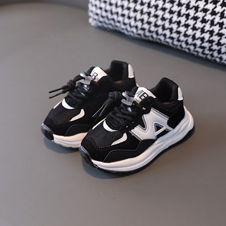 Vår och höst Mesh Nya barnsportskor Tjej