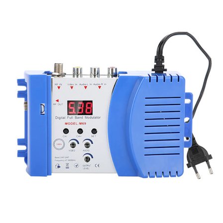 RF-modulaattori AVRF AVTV -muunnin VHF UHF 230V EU