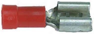 Abiko KA1503FLS8-CP Kabelsko flatstiftshylsa, 10-pack, Installationsmaterial