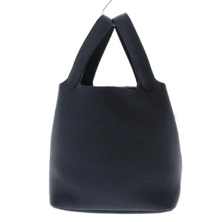 Hermès Vintage Pre-owned Leather handbags blå, Dam Vintage Väskor, Dam, Storlek: ONE SIZE