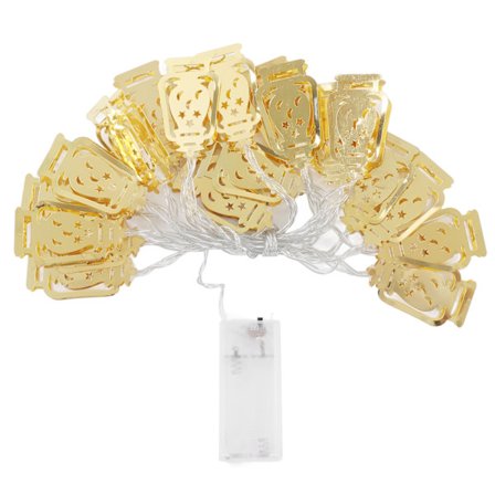 3 Meter 20LED Smedejern Eid Lys Kæde Festival Party Dekoration