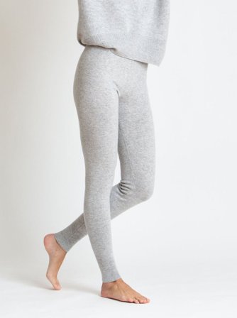 Kashmina - Kashmirbukse "Tights" - lys grå - Size L