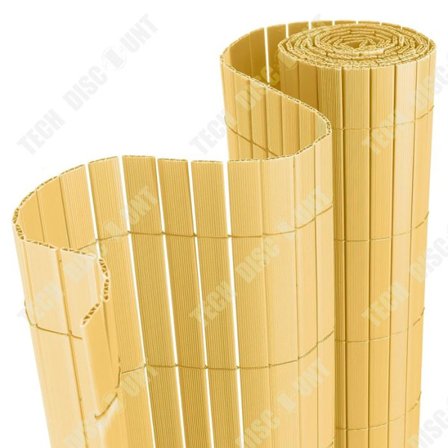 Trädgårdsstängsel - TD - PVC-rör - 80cm x 500cm - Hållbar - Andningsdesign