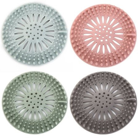 Silikon Avloppssil - Badkar Avloppsskydd Filter - Köks- och Badrums Avloppssil