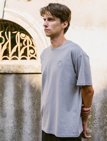 7 DAYS Active Organic Regular Tee - Grey - XS