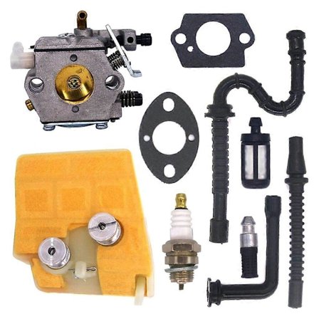 Karburatorsæt Passer til 024 026 MS240 MS260 024AV 024S Motorsav Karburator Luftfilter Tune Up Kit Udskiftning med WT-194 Metal