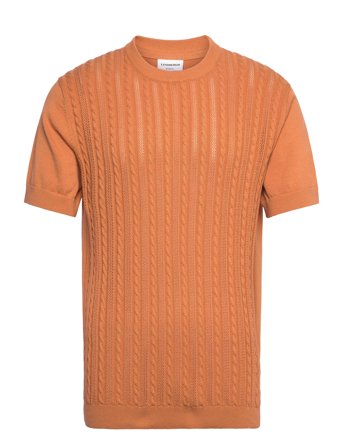 Lindbergh | Knitted S/S O-Neck Tee | L