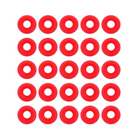 25 st Röda Silikon Grolsch Packningar för Swing Flip Top Flaskor Hembryggd Öl Flaska Tätningar