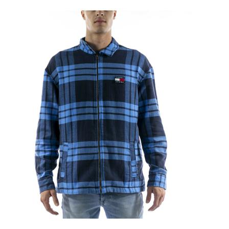 Tommy Hilfiger, Casual Shirts Blauw, Heren, Maat:L