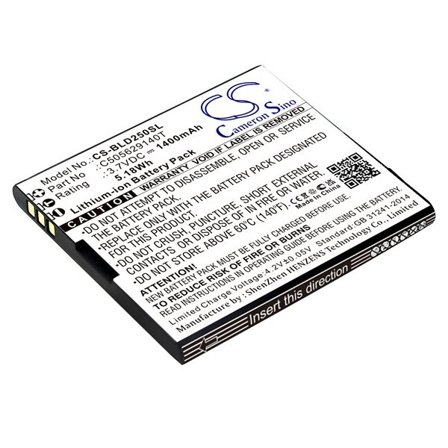 Batteri till SmartPhone, Mobil för BLU Dash L2, D250, Dash L3 m.fl.