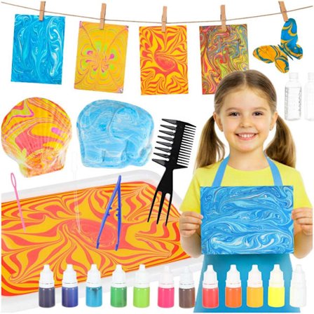 Måla på vatten kreativt set 12 färger