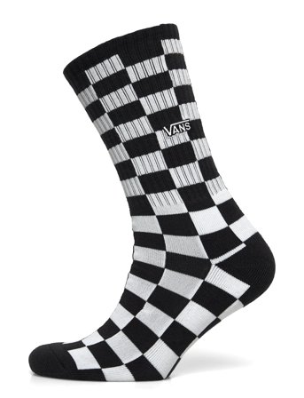 Checkerboard Crew Black VANS