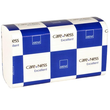 CARE-NESS Pappershandduk Nonstop 2-lagers vit 4000/krt - Lyreco - Städ och hygien - Toalettpapper och torkpapper - Pappershanddukar