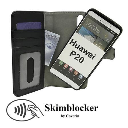 Skimblocker Magnet Wallet Huawei P20 (eml-l29)