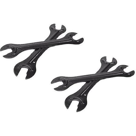 Dropship - 4 stk Sykkel Hode Åpen Ende Aksel Nav Kon