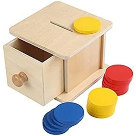 Montessori Baby Step Barnflicka Hörnbox Montessori Baby Leksaker för 6 - 12 månader (Typisk - låda ut)