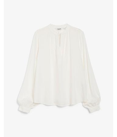 Kappahl | V-ringad blus | Offwhite