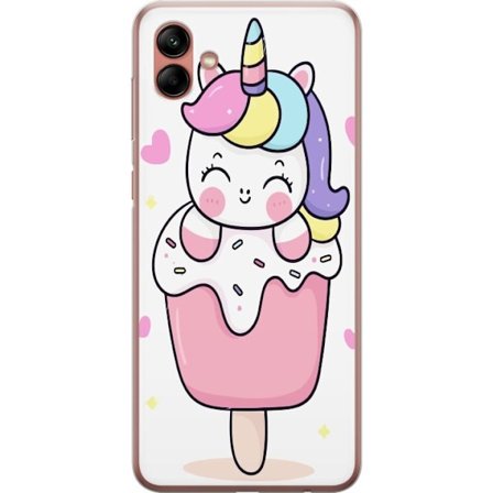 Mobilskal till Samsung Galaxy A04 med Glad enhörning