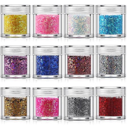 Glitter Powder Sequins For Slime, Arts Crafts