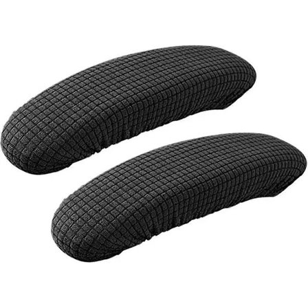 Par Avtagbara Armstödsskydd för Kontorsstol Elastiskt Tvättbart Vattentätt Tyg för Kontorsstols Armstöd