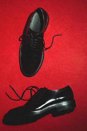 COS Oxford-Schuhe Aus Leder in Schwarz - Männer