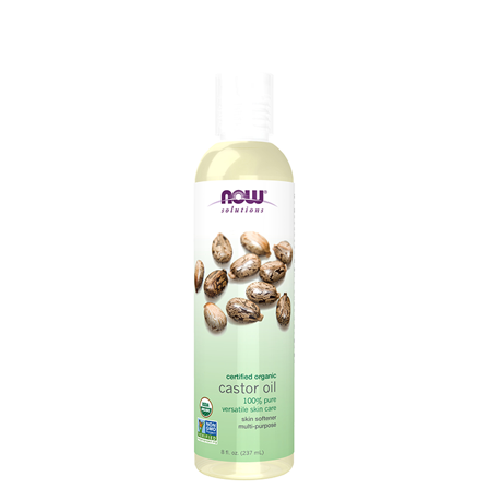 Now Foods Organic castor oil 236 ml