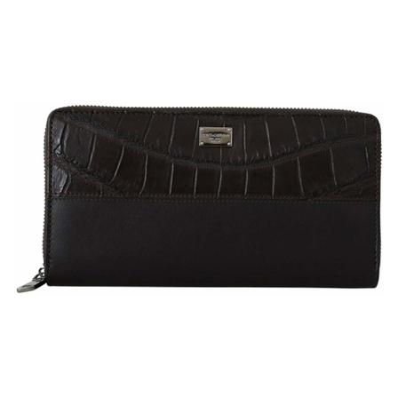 Dolce & Gabbana Pung Brun, Herre Punge og Kortholder, Størrelse: ONE Size