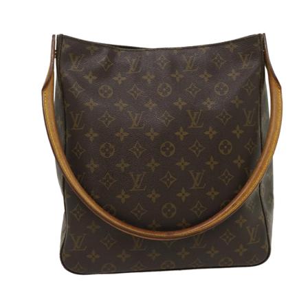 Louis Vuitton Vintage, Pre-owned Looping GM Bag Bruin, Dames, Maat:ONE Size