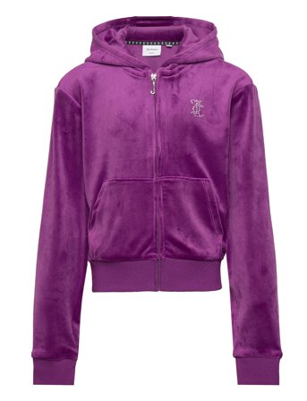 Juicy Couture | Diamante Zip Through Hoodie | 122