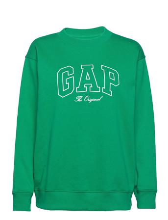 Vintage Soft Boyfriend Crewneck Sweatshirt Green GAP