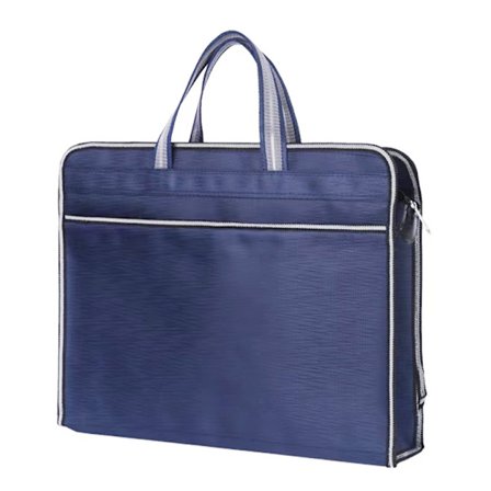 Portfölj Herr Business Handväska Business Portfölj Satchel Oxford Dragkedja Laptop Sleeve Stretch Rutig Tyg Hållbar Dokument Portfölj