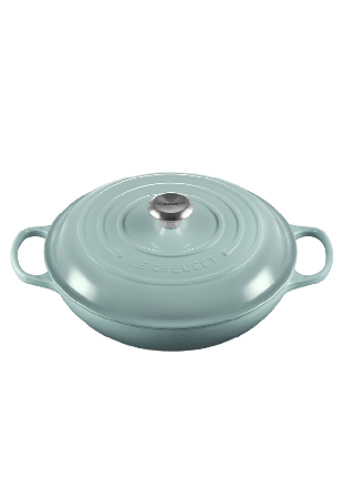 Le Creuset Buffetgryta 30cm Sea Salt 3,5L Grytor Blå 30 CM