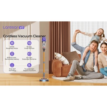 Sladdlös Dammsugare