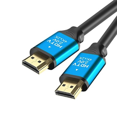 2025 Seneste Model US-524K 1-pak HDMI 2.0-kabel Premium Ultra High Speed HDMI-ledning, Understøtter 4K@60Hz 18Gps Ethernet-klar Kompatibel med A