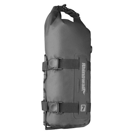 RHINOWALK RK4071BK Cykel Framgaffel Nylon Förvaringsväska 7L Vattentät Cykel Framgaffel Väska, 14.5x50cm