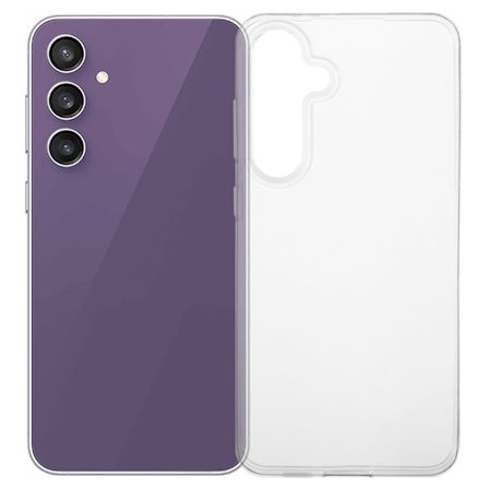 Tunt genomskinligt Samsung Galaxy S24 FE skal