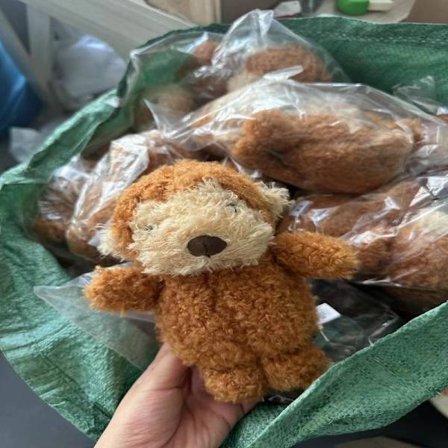 Jellycat Bartholomew kosedyr, myk og komfortabel, perfekt for barn, Valentinsdagsgaver, samleobjekter, krøllhåret ape.