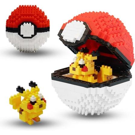 SUPRTOY Byggeklosser, Anime Figur Modell Byggesett