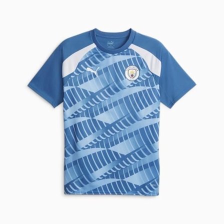 Maillot - PUMA - Manchester City F.C. - Blå - Långa ärmar - Andas
