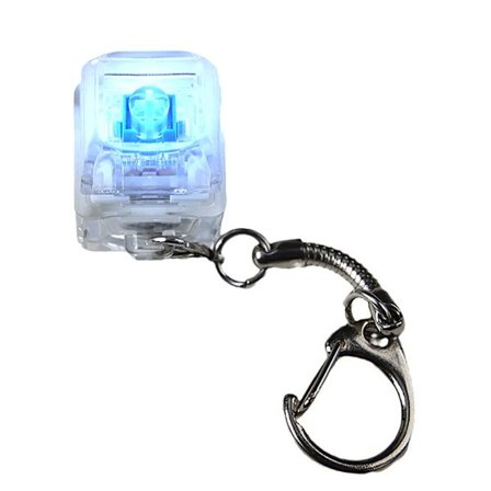 Switchar Tester Nyckelring Pendel med LED-ljus för att testa mekaniskt tangentbord